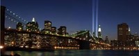 Memorial Lights Panorama Fine Art Print