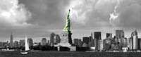 Statue Of Liberty, New Downtown Panorama Fine Art Print