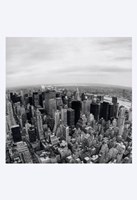 Looking North From Empire State Building Fine Art Print