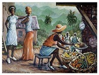 Street Market Fine Art Print