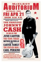 Johnny Cash, Waterloo, Iowa, 1967 Fine Art Print