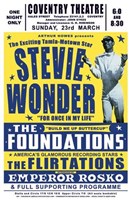 Stevie Wonder, Coventry, England, 1969 Fine Art Print