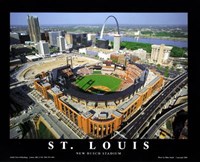 St. Louis, Missouri - New Busch Stadium Fine Art Print