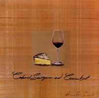 Wine Cheese I by Jennifer Sosik - 12" x 12"