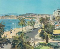 Le Promenade, Nice Fine Art Print