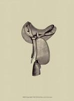 Antique Saddle I Fine Art Print