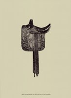 Antique Saddle III Fine Art Print