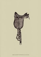 Antique Saddle IV Fine Art Print