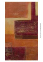 Orange Two-Step III Fine Art Print