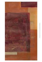 Orange Two-Step IV Fine Art Print