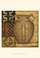 African Earthenware I Fine Art Print