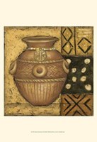 African Earthenware II Fine Art Print