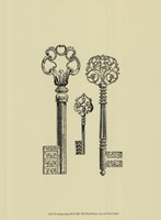 Antique Keys III by Vision Studio - 10" x 13"