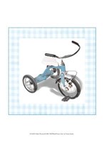 Colin's Tricycle Framed Print