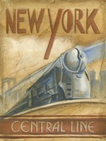 New York Central Line Fine Art Print