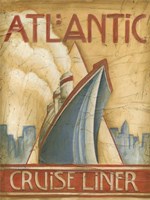 Atlantic Cruise Liner Fine Art Print