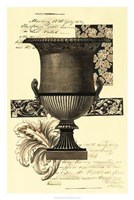 Transitional Sepia Urn I Giclee