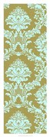 Vivid Damask In Gold I Giclee