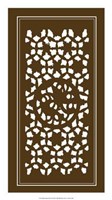 Shoji Screen In Brown II Giclee