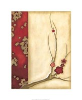 Crimson Branch I Giclee