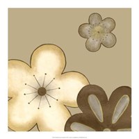 Pop Blossoms In Neutral I Giclee