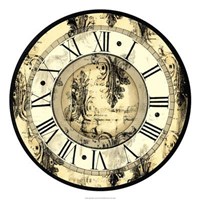 Aged Elegance Clock