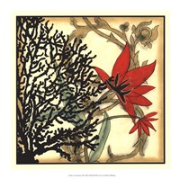 Coral Tapestry III Giclee