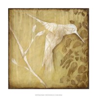 Wings and Damask I Fine Art Print
