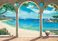 Mediterranean Bay Fine Art Print