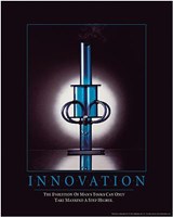 Innovation - Man's Tools Wall Poster