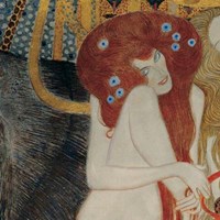 Impurity, c.1902 (detail of Beethoven Frieze) Fine Art Print