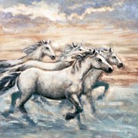 Running Horses II Fine Art Print