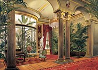 Salle Des Colonnes Fine Art Print