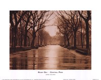 Rainy Day - Central Park Fine Art Print