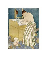 Woman Bathing Fine Art Print