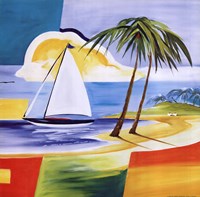 Sailing the Caribbean I Fine Art Print