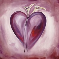 Shades of Love - Lavender Fine Art Print