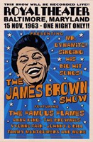 James Brown, Baltimore, 1963 Fine Art Print