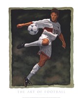 The Art of Football - Scissor Kick Fine Art Print