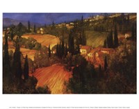 Hillside - Tuscany by Philip Craig - 12" x 10" - $9.99