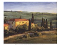 A Tuscan Morning Framed Print