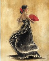 Flamenco Dancer II Fine Art Print