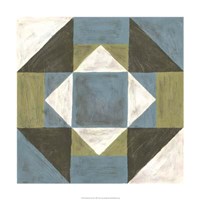 Patchwork Tile III Giclee