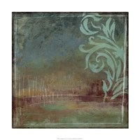 Lush Filigree I Framed Print