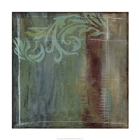 Lush Filigree III Framed Print