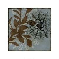 Dusty Rosettes I Framed Print