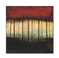 Autumnal Abstract I Framed Print