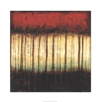 Autumnal Abstract II Framed Print