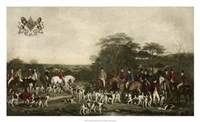 Sir Richard Sutton and The Quorn Hounds Giclee