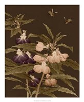 Asian Brocade IV Framed Print